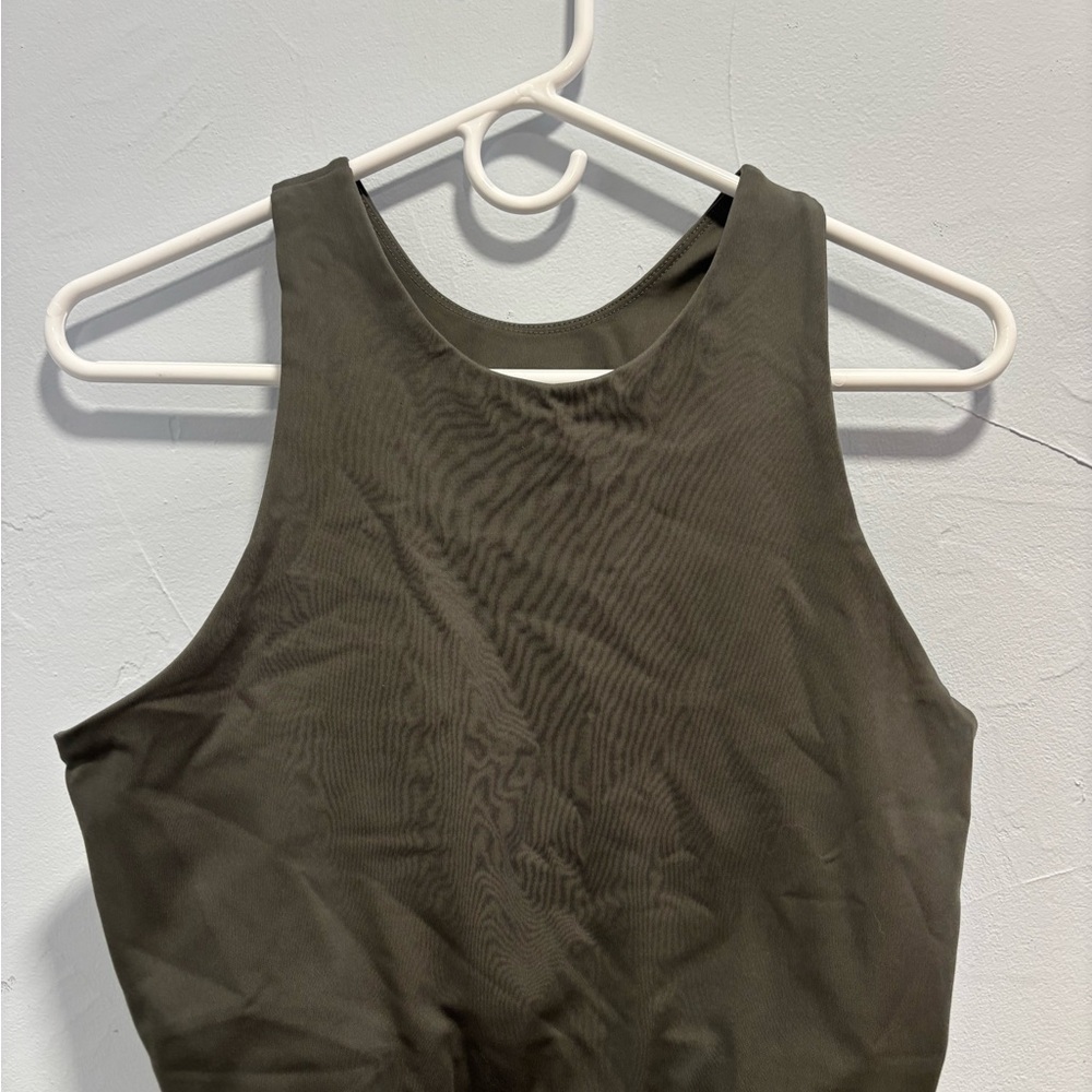 girlfriend collective Olive Sports Bra